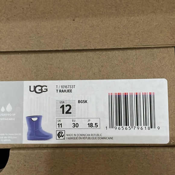 NIB Ugg - Rahjee Rain Boot Sizes 9, 10, 11, 12 - Picture 11 of 11